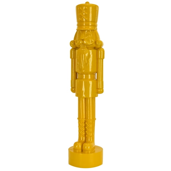 HGTV Home Collection by National Tree Company Christmas Decoration,Yellow, Nutcracker, 24 Inch