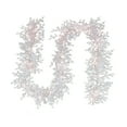 thumbnail image 1 of HGTV Home Collection by National Tree Company Pre-Lit Artificial Christmas Garland, White, Sea Coral , 100 Warm White LED Lights, 6 Feet, 1 of 5