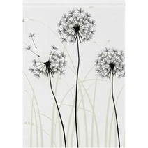 HGUAN Abstract Dandelions Garden Flag 12 x 18 inch Vertical Double-Sided Printed Outdoor Yard Decor Banner