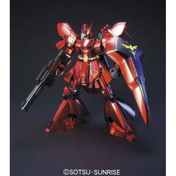 Bandai Hobby HGUC CCA MSN-04 Sazabi (Metallic Coating Ver.) HG 1/144 Model Kit