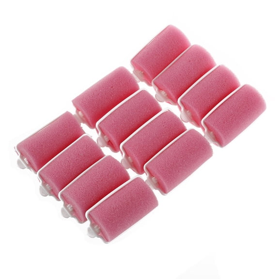 HGWXX7 12 Pcs Magic Sponge Foam Cushion Hair Styling Rollers Curlers Tools Witty