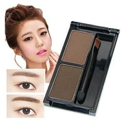 HGWXX7 Eye makeup Two-color Eyebrow Powder,waterproof, Sweat-proof,Easy To Color,Natural