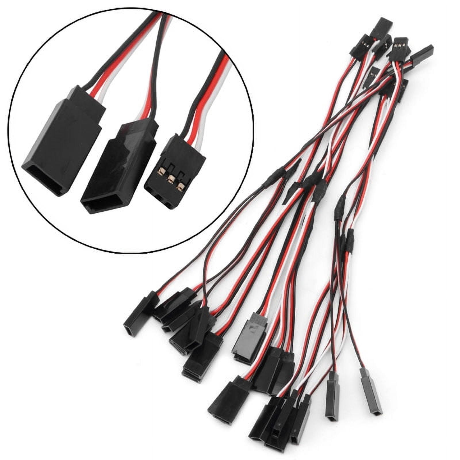 Uxcell 9V Battery Buckle Clip Holder - T-Type Connector, 2 Pcs With 15cm Leads - View #9