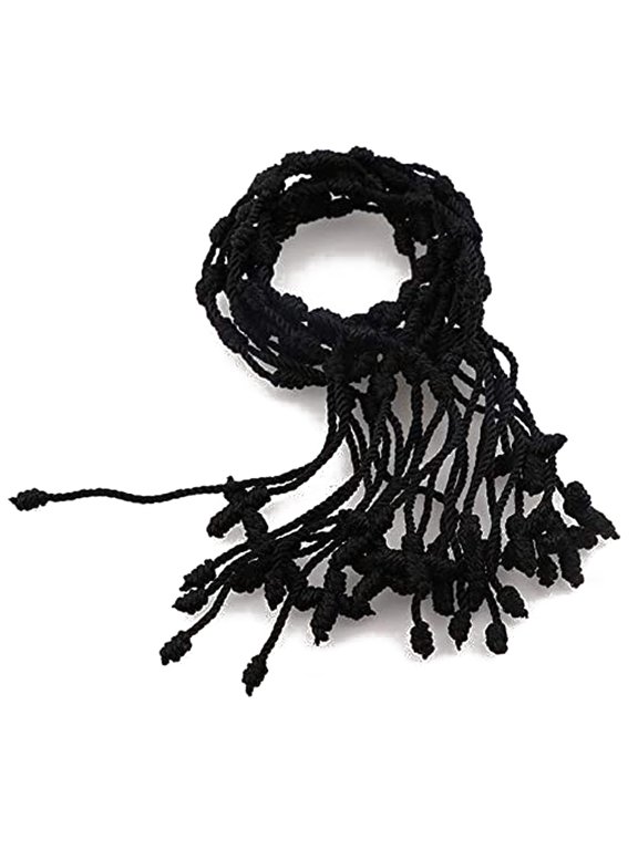 12Pcs Adjustable Kabbalah 7 Knot String Cross Bracelet Good Luck Tibet Bracelet
