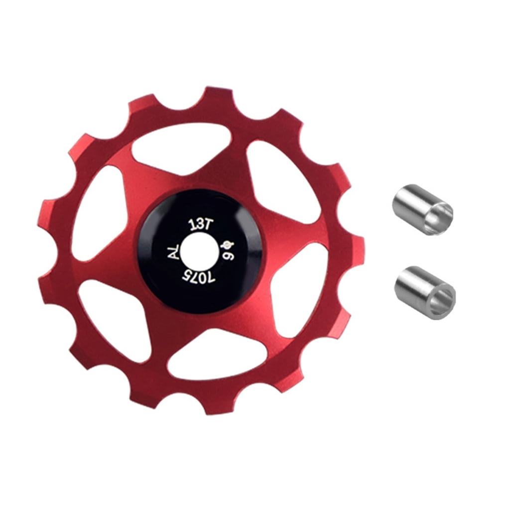 HGYCPP 13T Bike Rear Derailleurs Jockeys Wheel Bike Steel Bearing