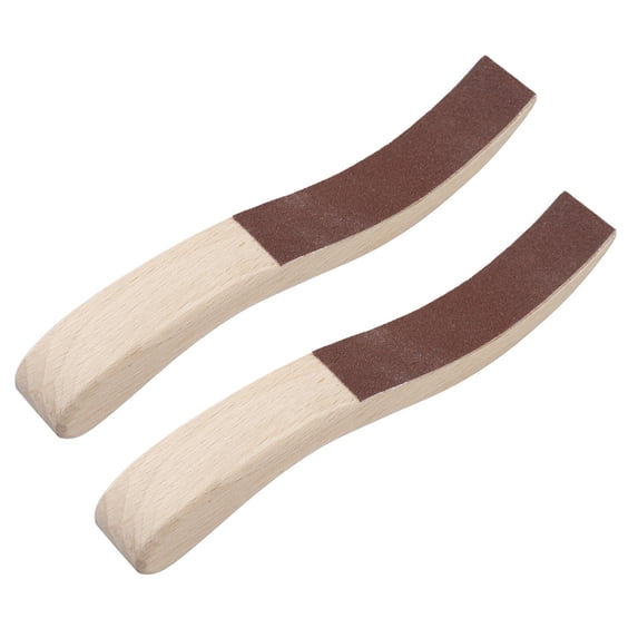 HGYCPP 2 Pcs Piano Hammer Elbow Sandpaper File Stick Pad Polishing Maintenance Tool