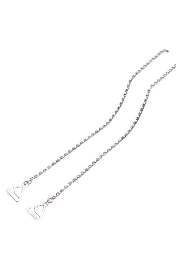 2Pcs/Pair Women Party Wedding Dress Rhinestone Bra Straps Faux Pearl Crystal Jewelry Lingerie Underwear Adjustable Shoulder Invisible Metal Chain