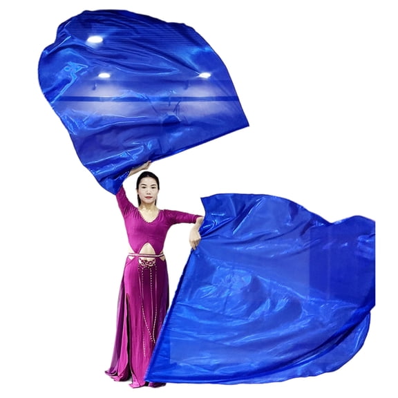 HGYCPP 2Pcs Semicircle Praise Church Flags Praise Dance Worship Flags with Scalable Rod for Worship Dance Practice Performances