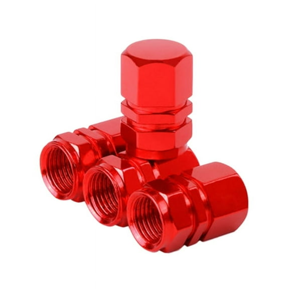 HGYCPP 4 Pcs Car Tire Valves Stem Caps Bolt-in Alloy Leakproof Dustproof Auto Wheel Valves Cover Tyre Stem Air Caps