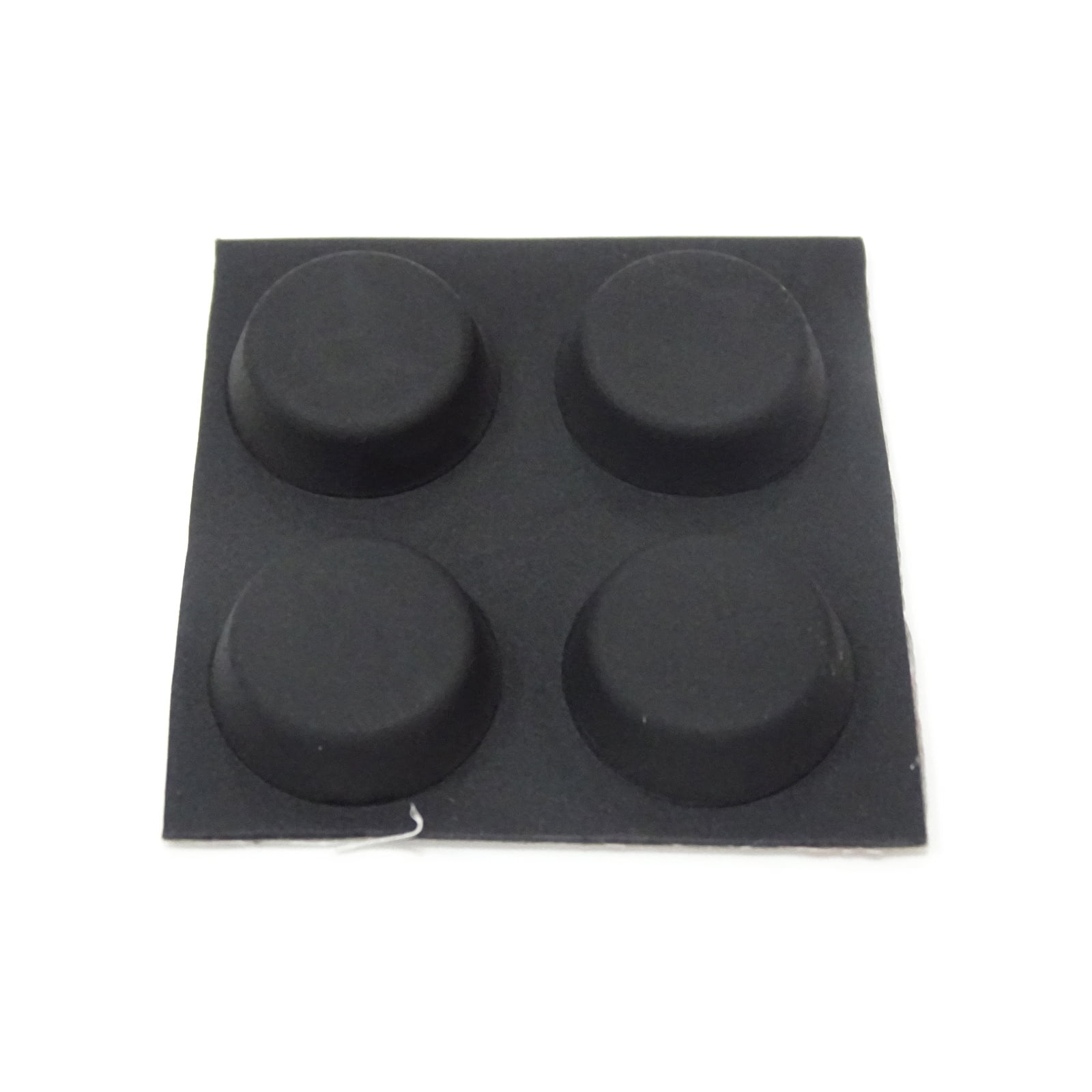 HGYCPP 4 Small Round Rubber Feet Keyboard Corner Pad AntiSlip Silicone