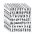 thumbnail image 1 of HGYCPP 5 Sheets Self Adhesive Craft Stickers Letters Number Stickers Home Art Product, 1 of 12