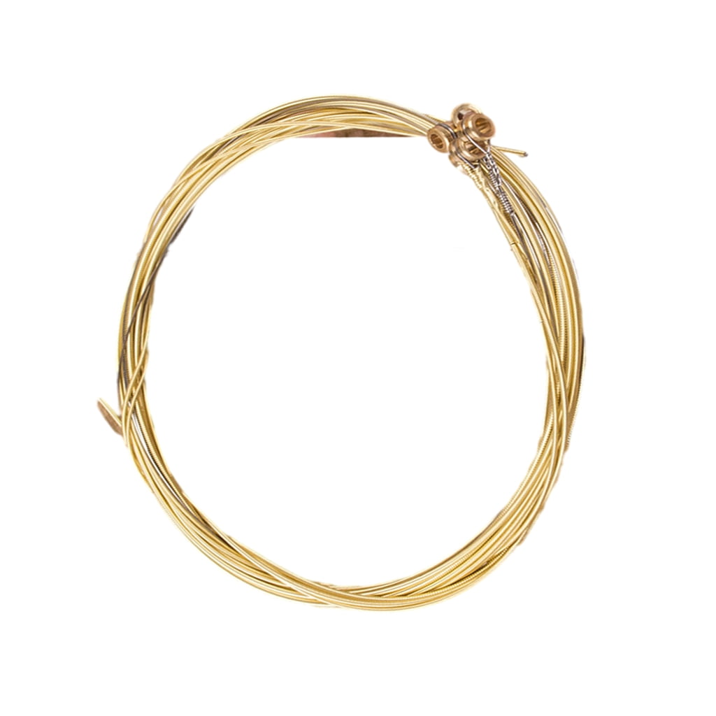 HGYCPP 6 Pcs 6string Acoustic Guitar Strings for Beginners Performers