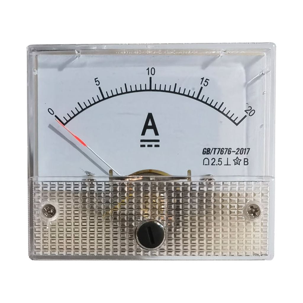 HGYCPP Ammeter Analog Current Meter Panel Pointer Type Microampere ...