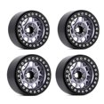 HGYCPP Beadlock Wheel Rim Metal Wheel Supplies for Car Toy 1/10 Remote