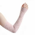 thumbnail image 1 of HGYCPP Breathable Lace Arm Sleeve Tattoo Cover Up UV Protection Elbow Protector Floral Sport Arm Covers for Summer Driving, 1 of 11