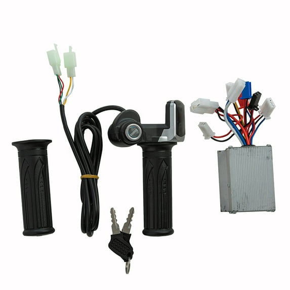 HGYCPP Brushed Speed Motor and Controller Throttle Grip Accelerator Pedal Set