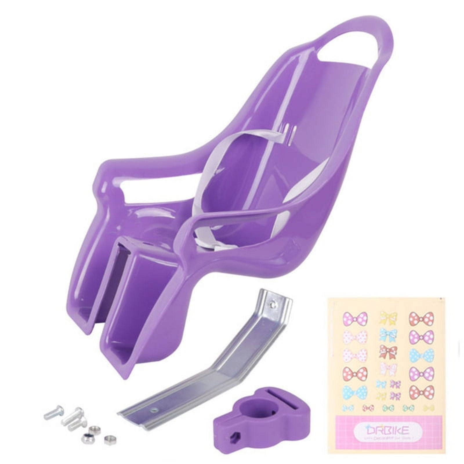 HGYCPP Doll Bike Seat Doll Carrier Durable Easy to Install Bike Attachment Accessory for Dolls Stuffed Toys Secures Lap Buckle Walmart