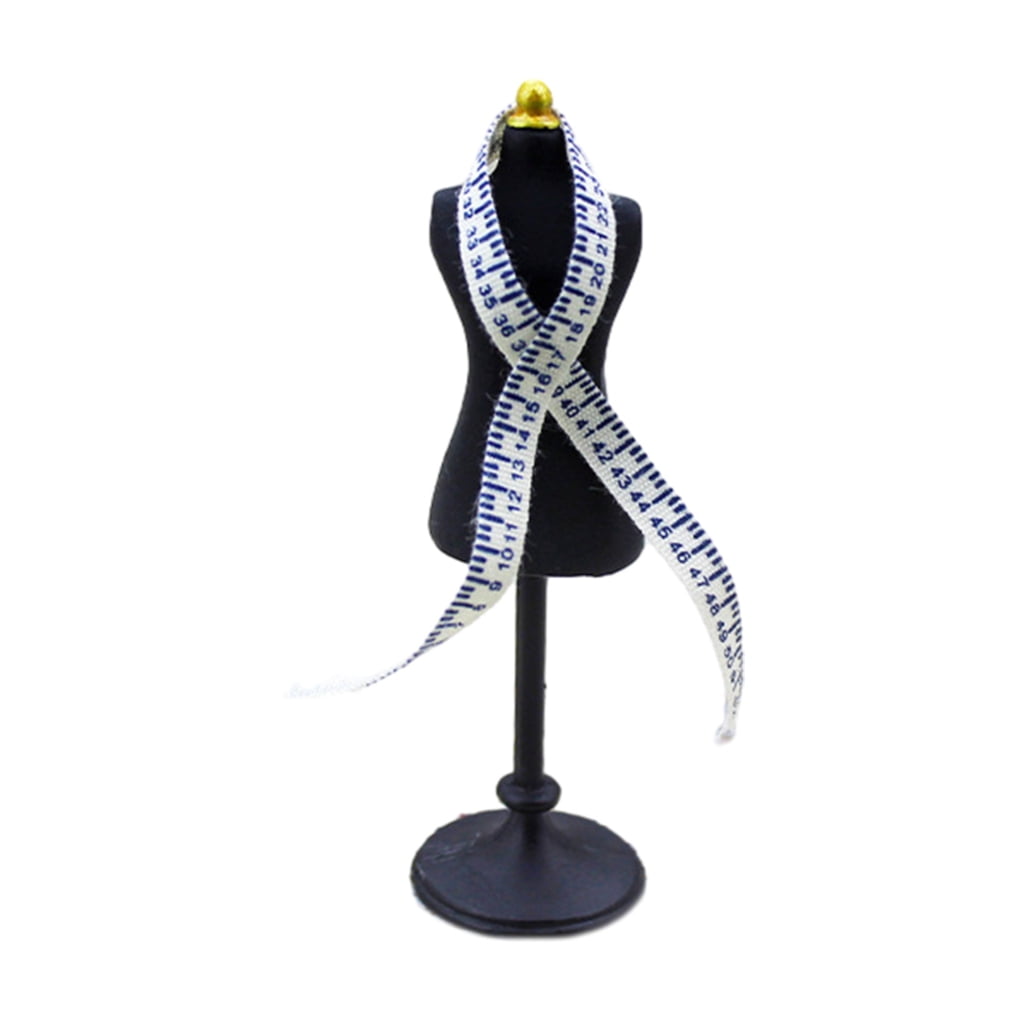 HGYCPP Dollhouse Mannequin Hangers Mini Mannequin Rulers Set Simulation ...