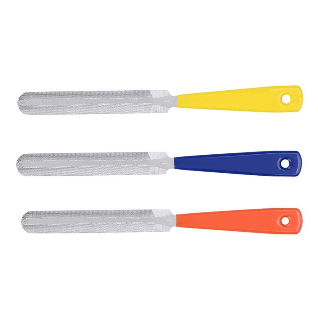 HGYCPP Electric Guitar Bass File Nut File Doubles Edge Nut Slotting