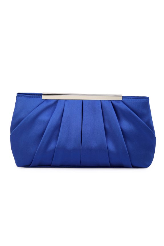 Elegant Banquet Wedding Clutches Bags Handbag Pleated Shoulder Bag with Chain