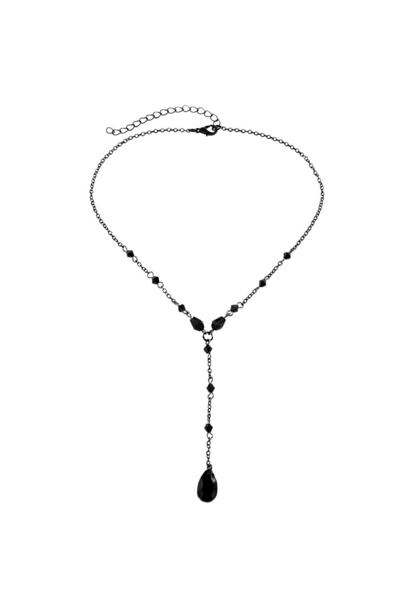 Elegant Blood Drop Necklace Gothic Blood Pendant Necklace Jewelry Stylish Women Blood Fringe Clavicle Chain