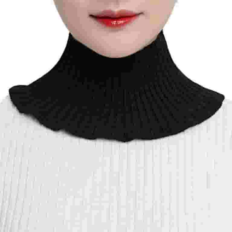 HGYCPP Fake Turtleneck Dickey Detachable Neckwarmer Half Top Mock