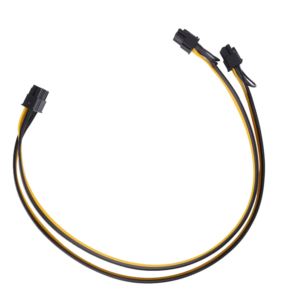 HGYCPP GPU Power Supply Adapter PSUs 12Pin to Two PCIE 8Pin Graphics