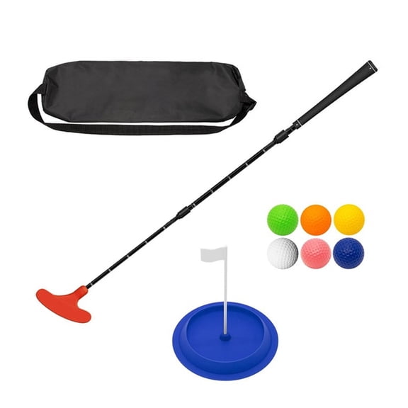 HGYCPP Golfs Putters Set Two Way Golfs Putters Club with Putting Disc and Practice Ball Adjustable Length Golfs Club Easy to Use