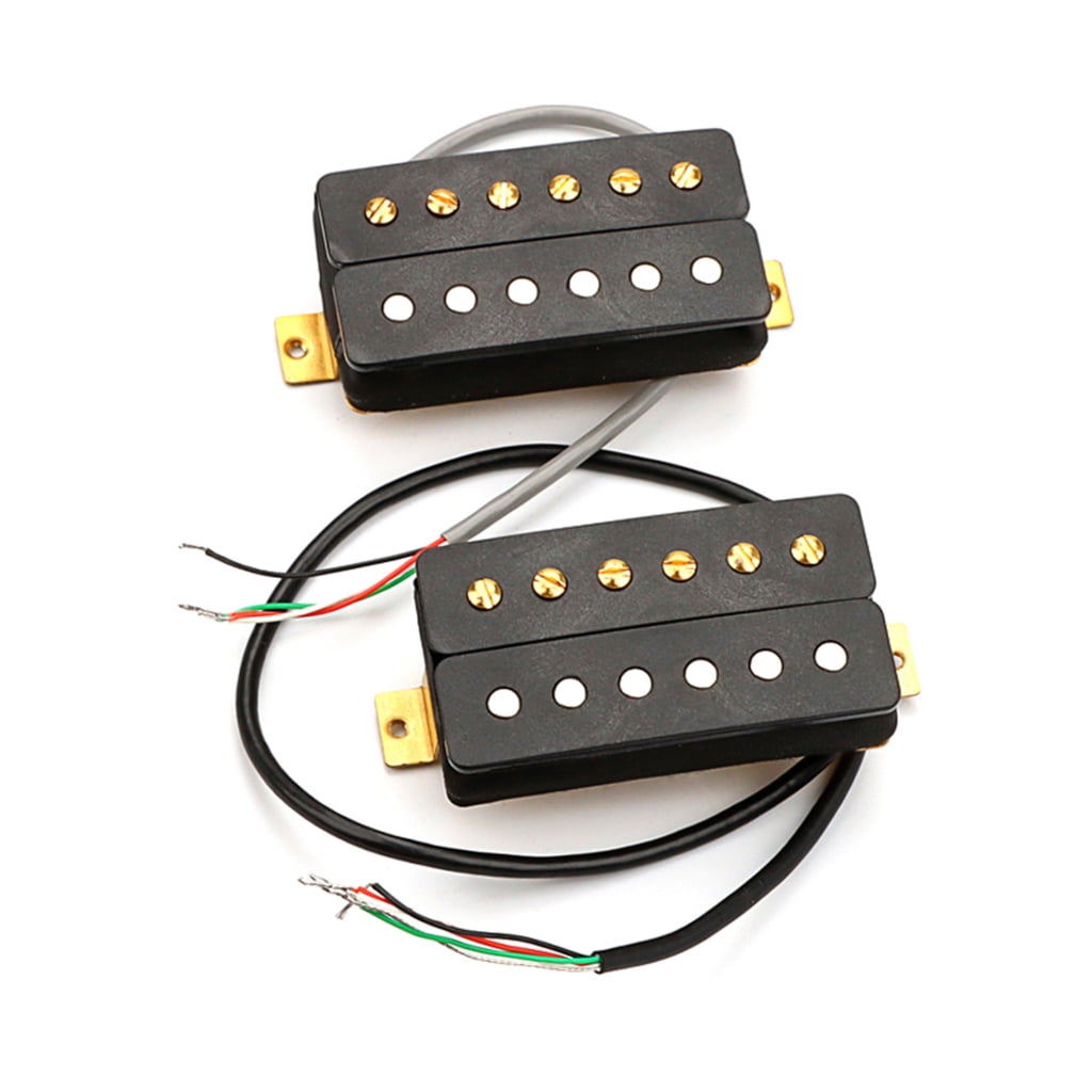 HGYCPP Guitar Double Coil Humbucker Pickup Replacements for 6 Strings