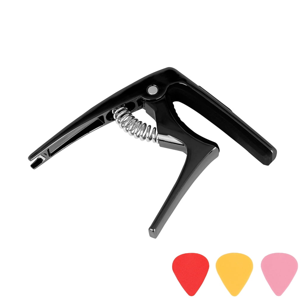 HGYCPP Guitar Moving Capo Sliding Capo Adjustable Capo Metal and Soft