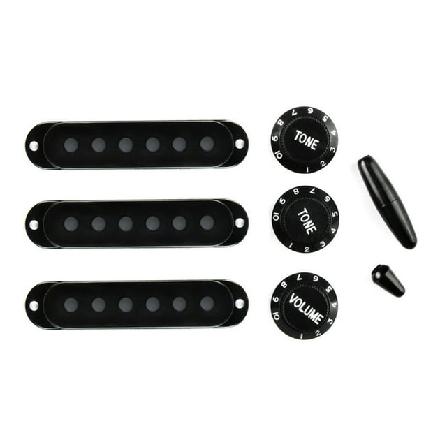 HGYCPP Guitar Pickup Cover Volumes Guitar Single Coil Tone Knobs Selector Switch Tip