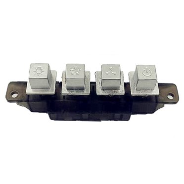 Elektronik LCD Display 3 Kecepatan Kitchen Range Hood Keyboard PCB Papan Saklar