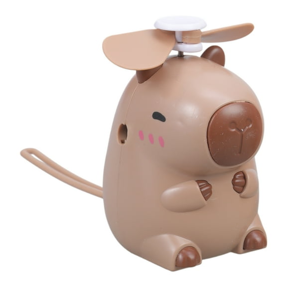 HGYCPP Lightweight Fan Cartoon Animal Fan USB Fan Capybara Shape Cooling Fan