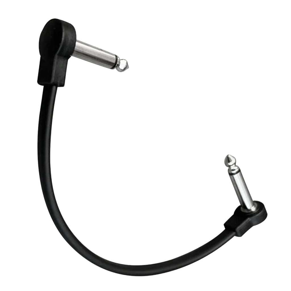 HGYCPP Low Noise Quality Guitar Patches Cables Right Angle 6.35mm