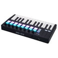 HGYCPP MIDI Keyboard Controller, Small 25 Key USB MIDI Keyboard with 16