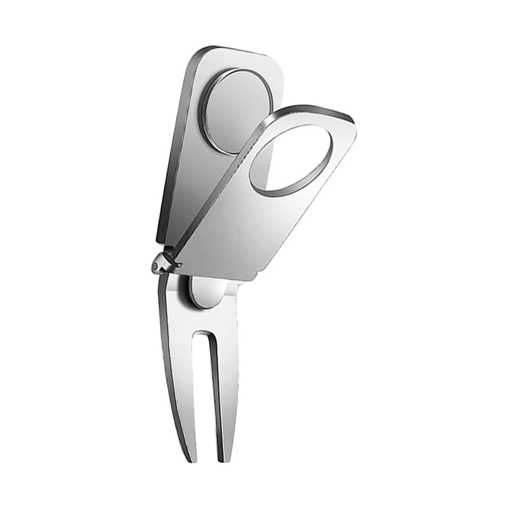 HGYCPP Golf Cart Cigars Clip Portable Golf Divot Marker Tool