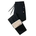 thumbnail image 1 of HGYCPP Men's Winter Fleece Joggers Pants Sherpas Lined Sweatpants Warm Thick Track Pant, 1 of 13
