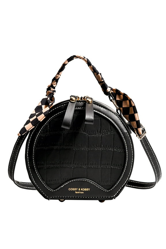 Must Have Fashion Accessory Simple and Elegant Round Shoulder Bag for Women