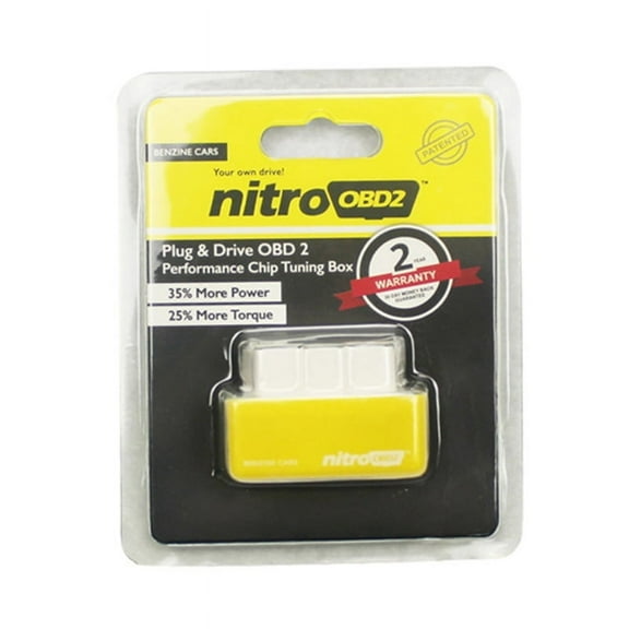 HGYCPP NITROOBD2 Vehicle Fuel Economizer Gas Oil Fuel Saver Tool Durable Car Economizer Chip Tuning Box for Car