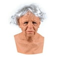 HGYCPP Old Man Latex Grandmother Grandfather Headgear Party