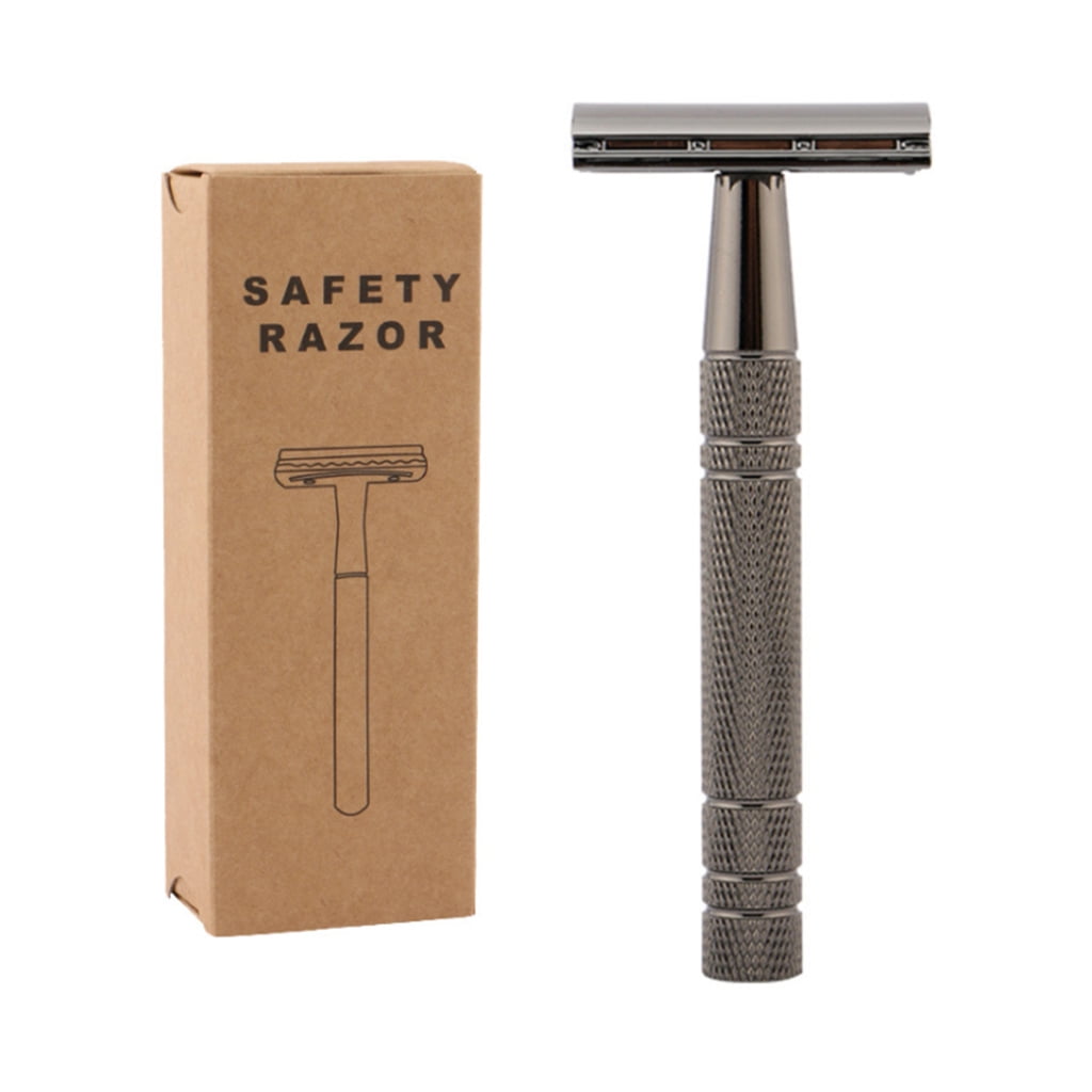 Razor Handhelld HGYCPP Portable Classic Double Edge Safety Razor Premium Handheld Men ...