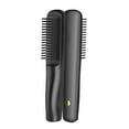 thumbnail image 1 of HGYCPP Portable Electric Ionic Hair Straightener Brush Negative Ions Hairbrush Straightening Styling Scalp Massage Comb, 1 of 15