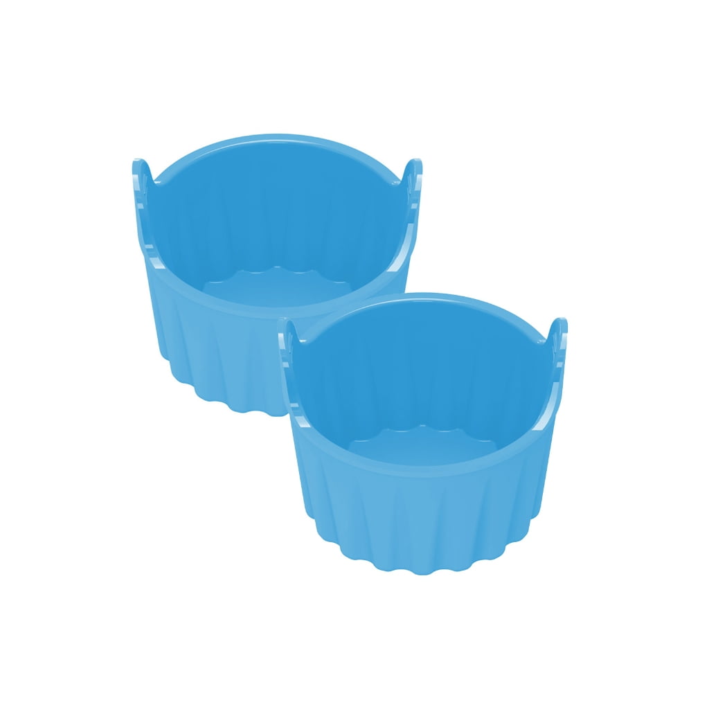 HGYCPP Set of 2 Silicone Ramekins Air Fryers Cookware Eggs Molds