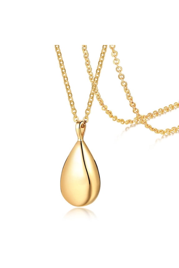 Small Keepsake Pendant Necklace Urn Necklace for Ashes Cremation Jewelry