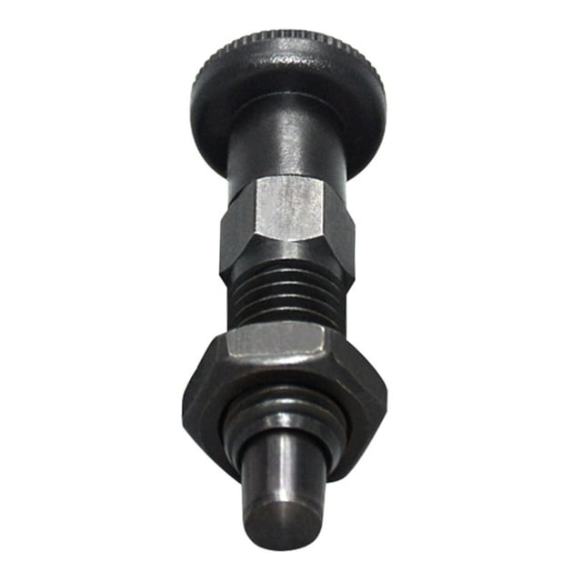 HGYCPP Spring Return Knob Plunger Carbon Steel Fine Thread Screw