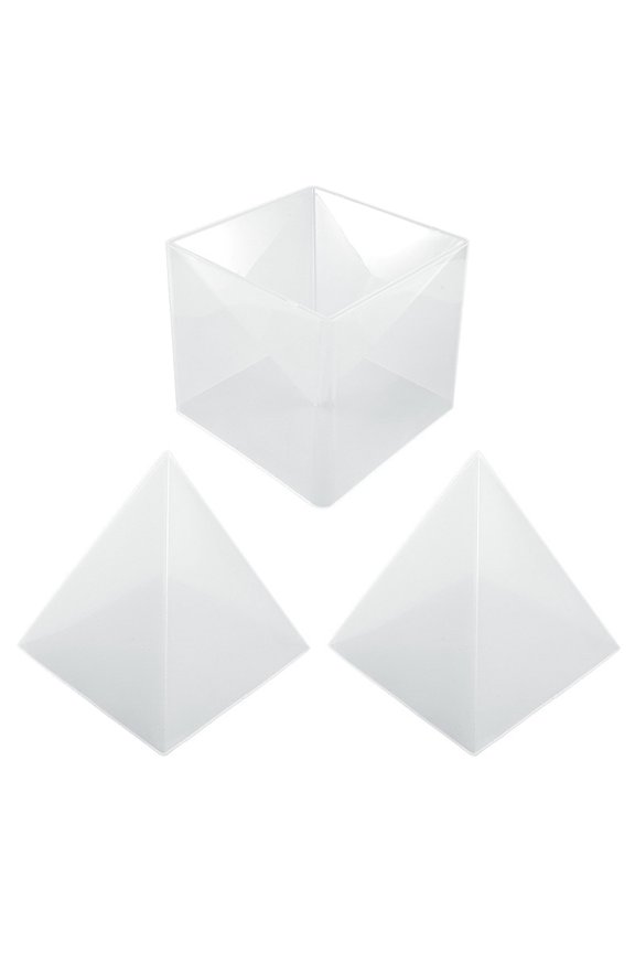 Super Large DIY Pyramid Resin Mold Set Large Silicone 3D Pyramid Molds Jewelry Making Mould Tools Home Decor 15cm/5.9"