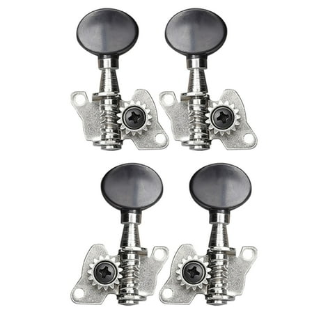 HGYCPP Ukulele Tuning Peg 2L2R Tuners Machine Heads Open Gear Tuners with Screws