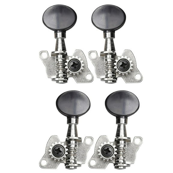 HGYCPP Ukulele Tuning Peg 2L2R Tuners Machine Heads Open Gear Tuners with Screws