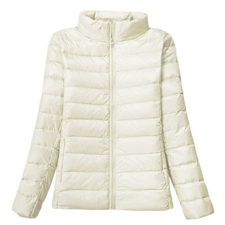Uniqlo white cheap puffer