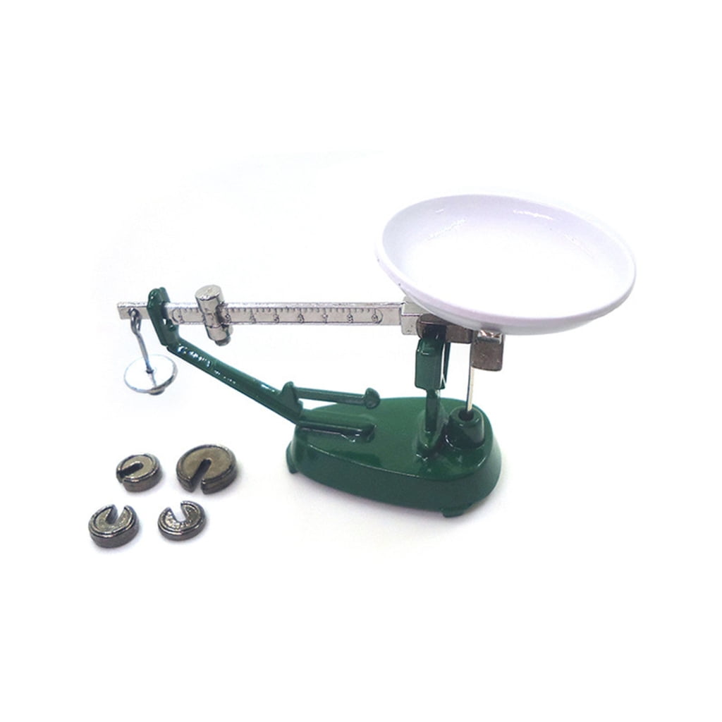 HGYCPP Weight Scale Mini Realistic Model Disc Scale Decorations Pretend ...